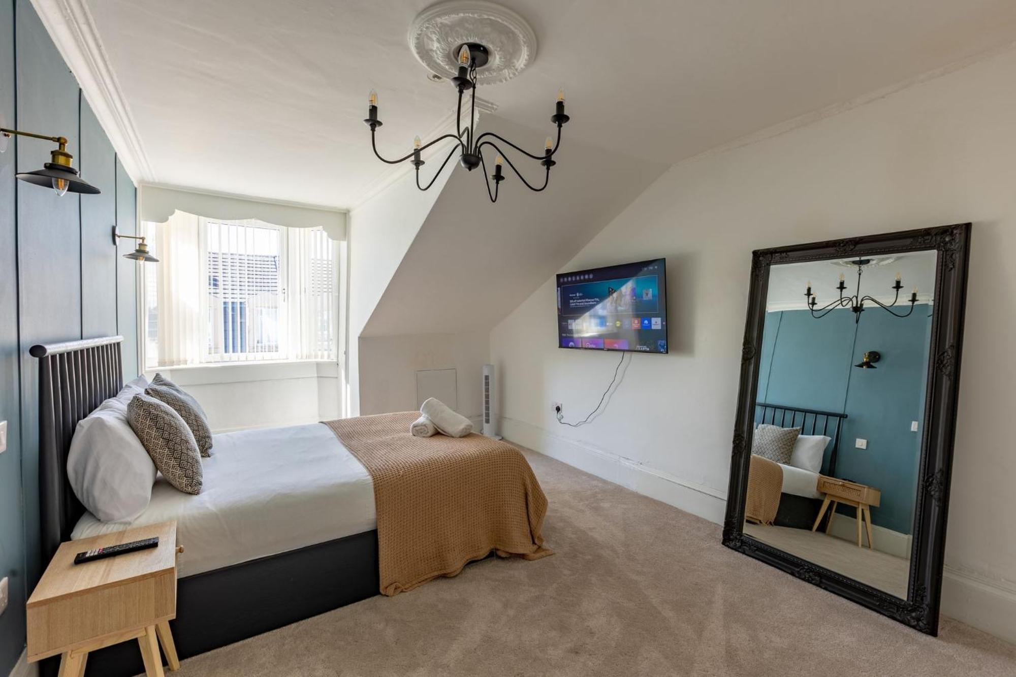 Spacious 3 Bedroom Home In Glasgow - Free Parking Buitenkant foto